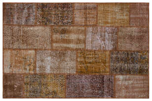 Apex Patchwork Unique Kahve 31188 120 cm X 180 cm (1)