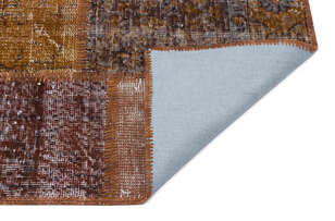 Apex Patchwork Unique Kahve 31188 120 cm X 180 cm (2)