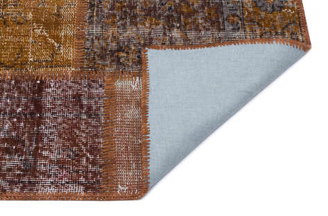Apex Patchwork Unique Kahve 31188 120 cm X 180 cm - 2