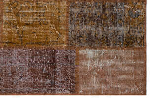 Apex Patchwork Unique Kahve 31188 120 cm X 180 cm (4)