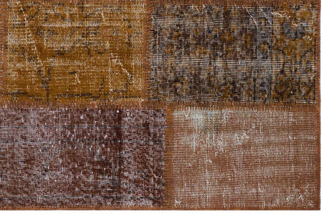 Apex Patchwork Unique Kahve 31188 120 cm X 180 cm - 4