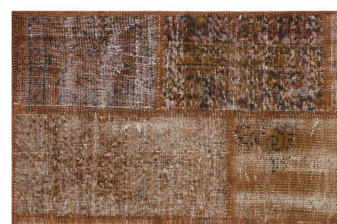 Apex Patchwork Unique Kahve 31188 120 cm X 180 cm - 5