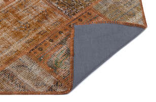Apex Patchwork Unique Kahve 31192 120 cm X 180 cm - 2