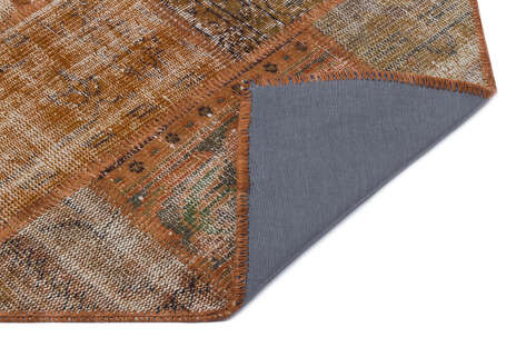 Apex Patchwork Unique Kahve 31192 120 cm X 180 cm - 2