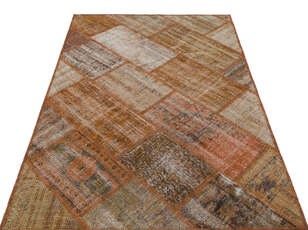 Apex Patchwork Unique Kahve 31192 120 cm X 180 cm - 3