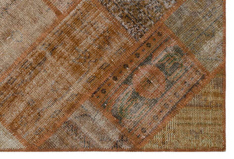 Apex Patchwork Unique Kahve 31192 120 cm X 180 cm - 4
