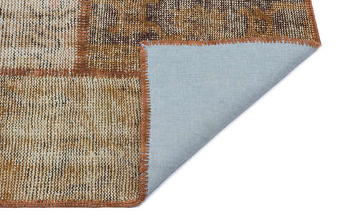 Apex Patchwork Unique Kahve 31217 120 cm X 180 cm - 2