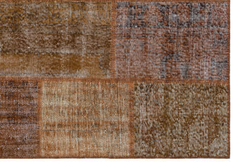 Apex Patchwork Unique Kahve 31268 160 cm X 230 cm - 4
