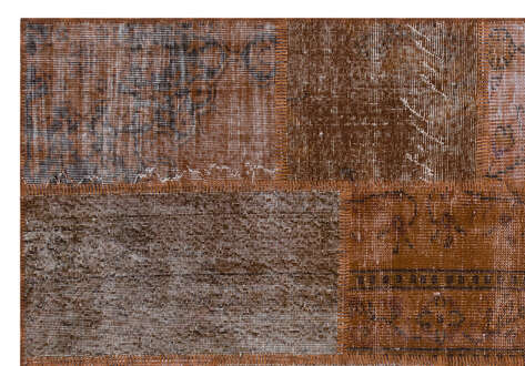 Apex Patchwork Unique Kahve 31268 160 cm X 230 cm - 5