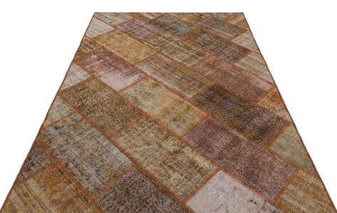 Apex Patchwork Unique Kahve 31292 160 cm X 230 cm - 3