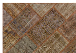 Apex Patchwork Unique Kahve 31292 160 cm X 230 cm (5)