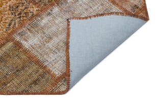 Apex Patchwork Unique Kahve 31313 160 cm X 230 cm (2)