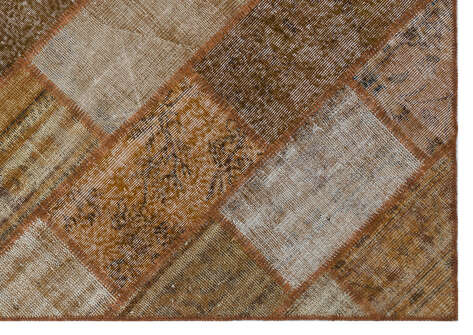 Apex Patchwork Unique Kahve 31313 160 cm X 230 cm - 4