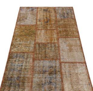 Apex Patchwork Unique Kahve 31392 080 cm X 150 cm (3)