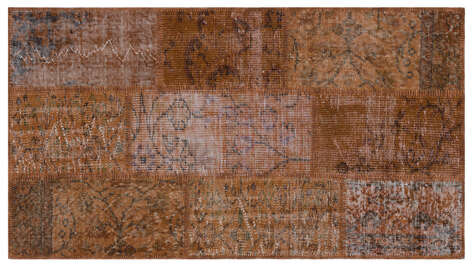 Apex Patchwork Unique Kahve 31395 080 cm X 150 cm - 1