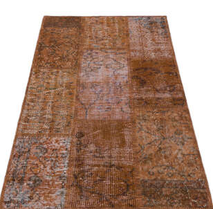 Apex Patchwork Unique Kahve 31395 080 cm X 150 cm (3)