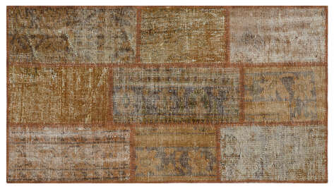Apex Patchwork Unique Kahve 31399 080 cm X 150 cm - 1