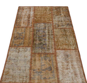 Apex Patchwork Unique Kahve 31399 080 cm X 150 cm (3)