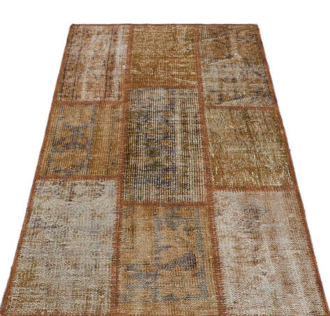 Apex Patchwork Unique Kahve 31399 080 cm X 150 cm - 3