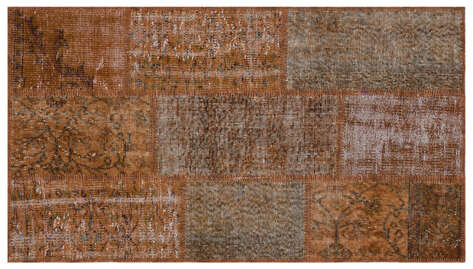 Apex Patchwork Unique Kahve 31407 080 cm X 150 cm - 1