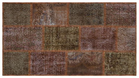 Apex Patchwork Unique Kahve 31418 080 cm X 150 cm - 1