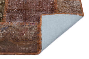 Apex Patchwork Unique Kahve 31418 080 cm X 150 cm (2)