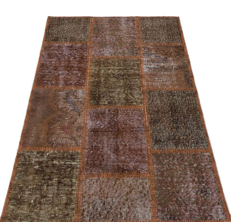 Apex Patchwork Unique Kahve 31418 080 cm X 150 cm - 3