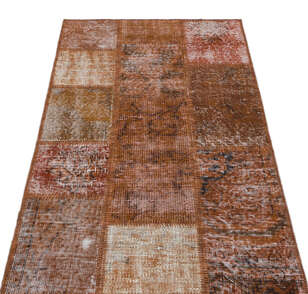 Apex Patchwork Unique Kahve 31423 080 cm X 150 cm (3)