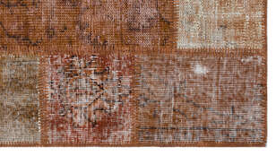 Apex Patchwork Unique Kahve 31423 080 cm X 150 cm (4)