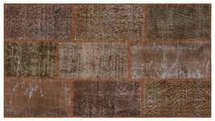Apex Patchwork Unique Kahve 31439 080 cm X 150 cm (1)