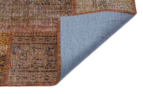 Apex Patchwork Unique Kahve 33195 120 cm X 180 cm - 2
