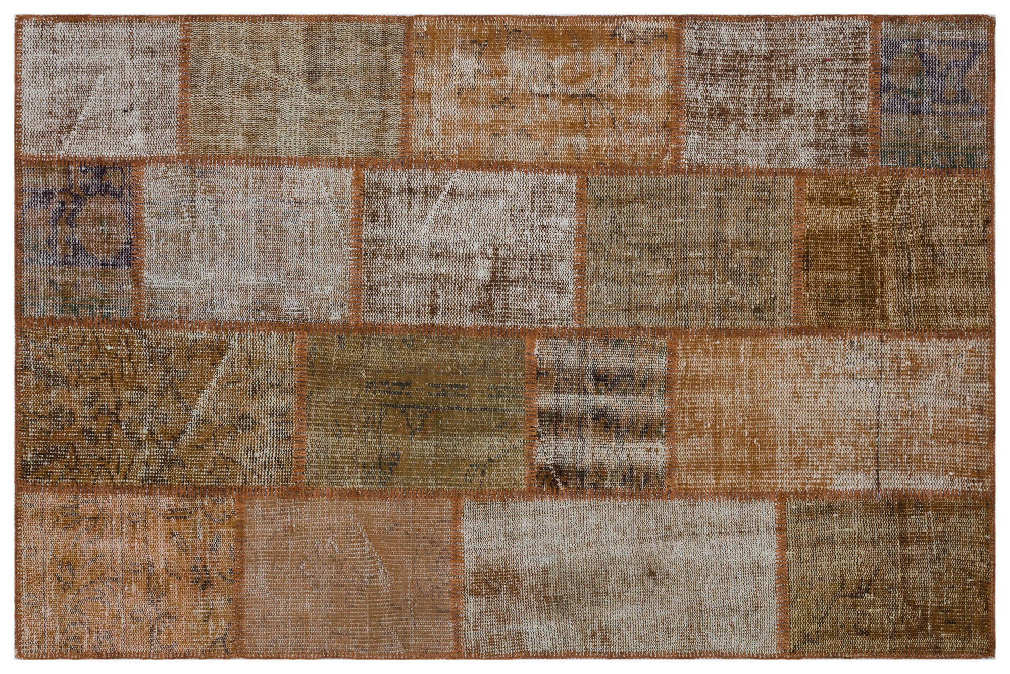 Apex Patchwork Unique Kahve 33212 120 cm X 180 cm