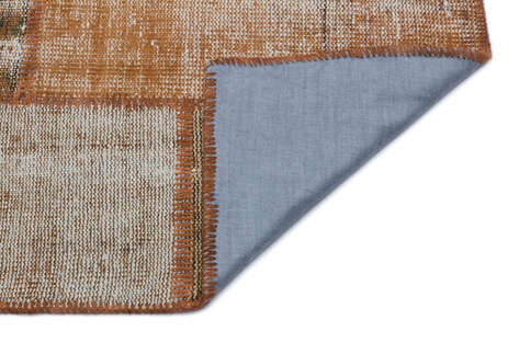 Apex Patchwork Unique Kahve 33212 120 cm X 180 cm - 2