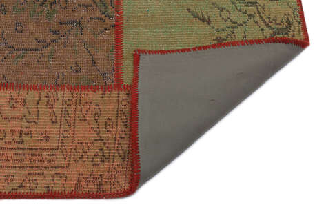 Apex Patchwork Unique Kahve 33863 120 cm X 181 cm - 2