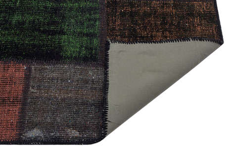 Apex Patchwork Unique Kahve 34157 122 cm X 181 cm - 2