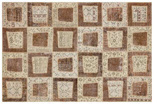 Apex Patchwork Unique Kahve 35446 161 cm X 240 cm (1)