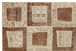 Apex Patchwork Unique Kahve 35446 161 cm X 240 cm (4)