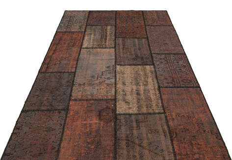 Apex Patchwork Unique Kahve 35459 161 cm X 231 cm - 3