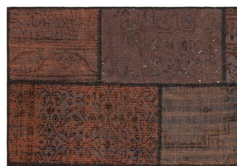 Apex Patchwork Unique Kahve 35459 161 cm X 231 cm - 4