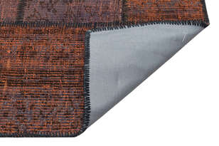 Apex Patchwork Unique Kahve 35856 161 cm X 232 cm (2)
