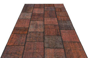Apex Patchwork Unique Kahve 35856 161 cm X 232 cm (3)