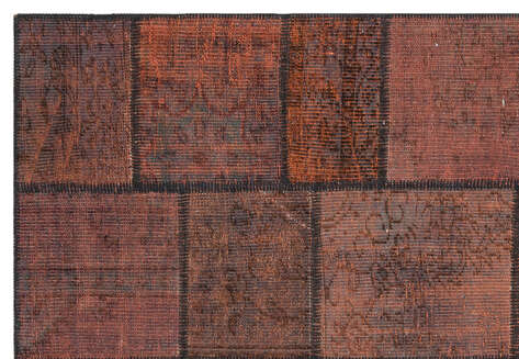 Apex Patchwork Unique Kahve 35856 161 cm X 232 cm - 4