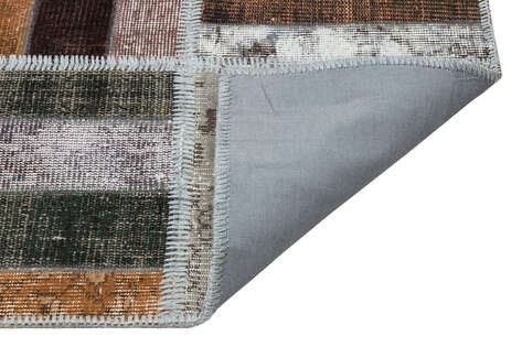 Apex Patchwork Unique Kahve 35866 161 cm X 243 cm - 2