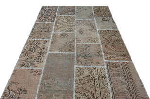 Apex Patchwork Unique Kahve 35879 161 cm X 232 cm (3)