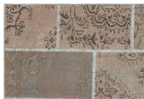 Apex Patchwork Unique Kahve 35879 161 cm X 232 cm - 4