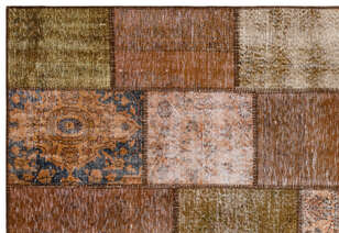 Apex Patchwork Unique Kahve 36164 190 cm X 281 cm (4)