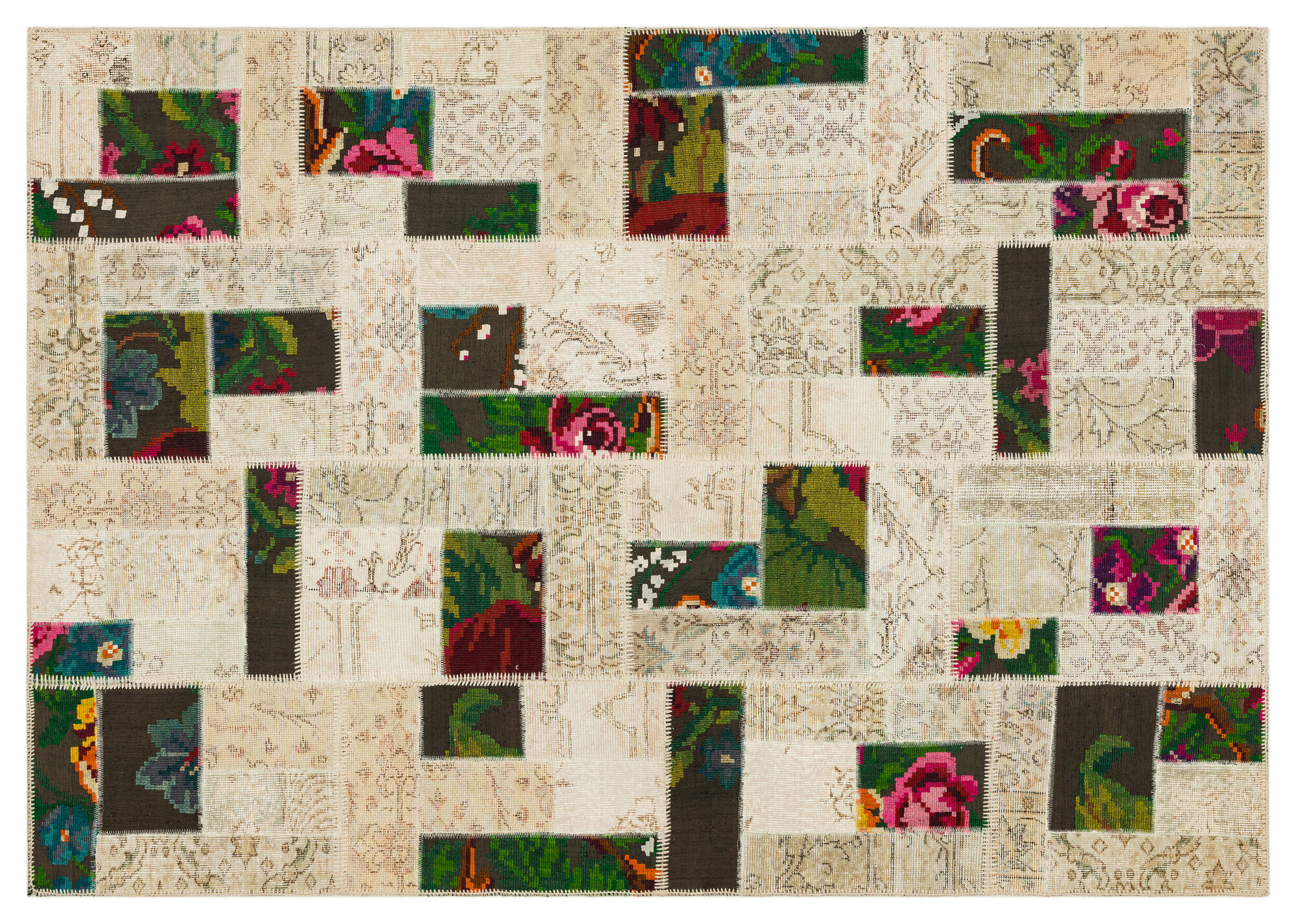 Apex Patchwork Unique Karabağ 35440 162 cm X 234 cm