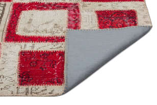 Apex Patchwork Unique Kırmızı 21041 190 cm X 280 cm (2)