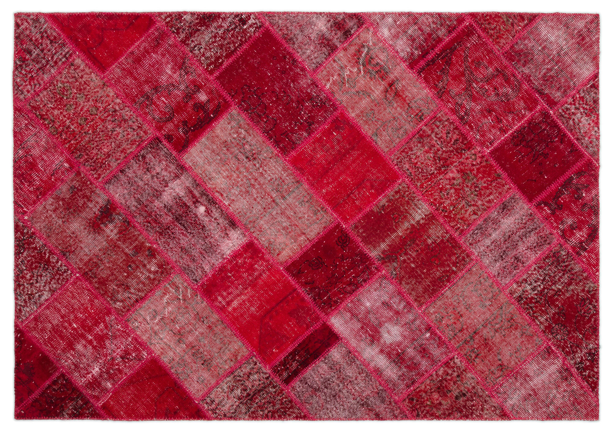 Apex Patchwork Unique Kırmızı 21191 161 cm X 233 cm