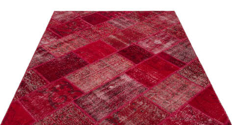 Apex Patchwork Unique Kırmızı 21191 161 cm X 233 cm - 3
